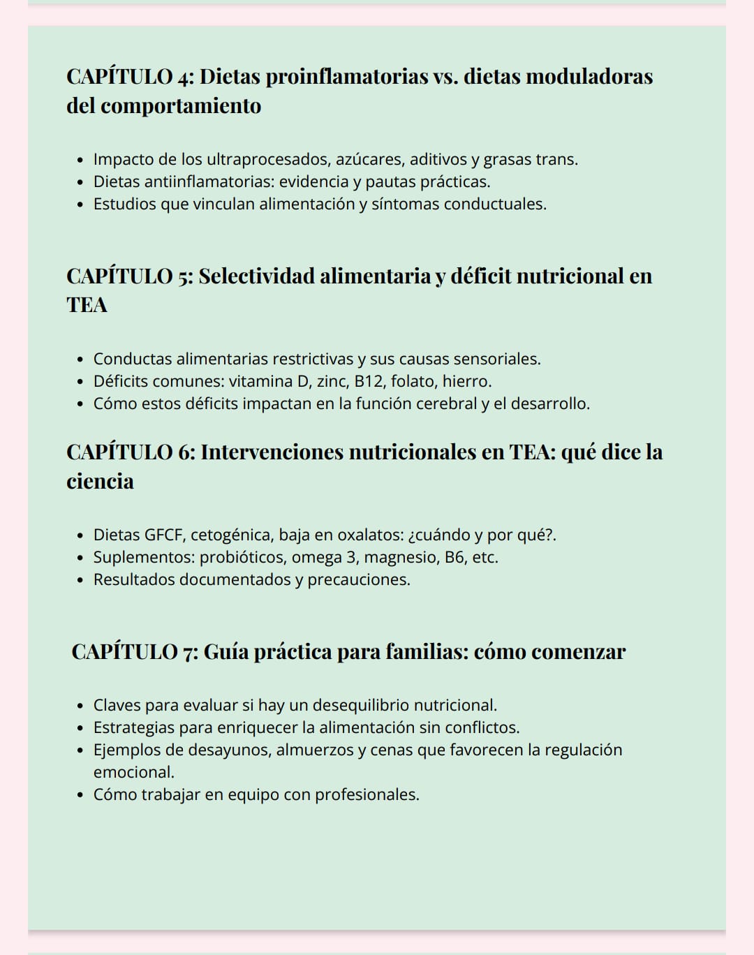 NUTRICION EMOCIONAL EN EL AUTISMO